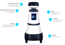 Load image into Gallery viewer, CatCop security patrol robot product view