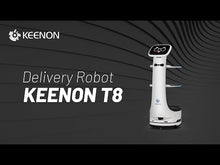 Load and play video in Gallery viewer, DINERBOT T8 by Keenon Robotics (Laser Mapping Version)