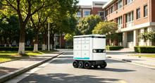 Load image into Gallery viewer, Speedybot Max-E unmanned delivery robot — Park