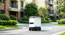 Load image into Gallery viewer, Speedybot Max-E unmanned delivery robot — Multi-line 3D LiDAR