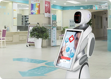 Load image into Gallery viewer, Amy large-screen reception robot — mobile advertising
