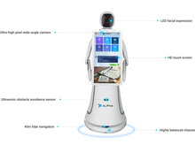 Load image into Gallery viewer, Amy large-screen reception robot — product view
