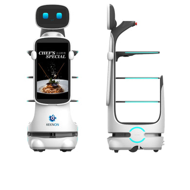 Dinerbot T10 by Keenon Robotics your service robot delivery and marketing expert - Useabot