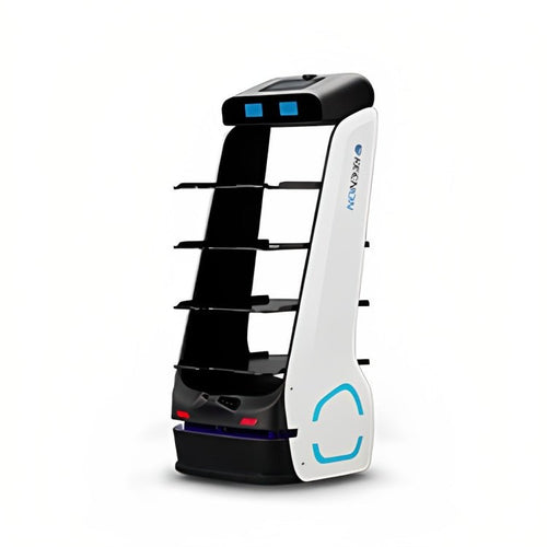 DINERBOT T5 by Keenon Robotics (Laser Mapping Version) – Sold out. Please see the T9, which has replaced this robot. - Useabot