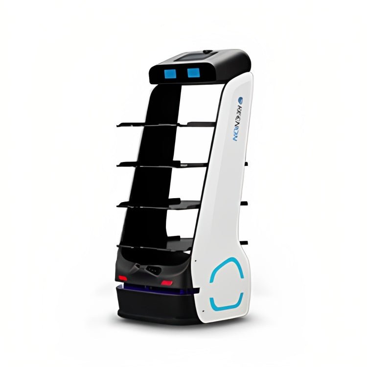 DINERBOT T5 by Keenon Robotics (Laser Mapping Version) – Sold out. Please see the T9, which has replaced this robot. - Useabot