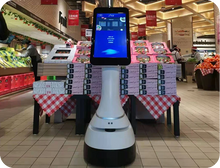 Load image into Gallery viewer, Fairy mobile digital service robot — Supermarket
