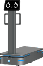 Load image into Gallery viewer, Panda AMR F300 industrial delivery robot product view
