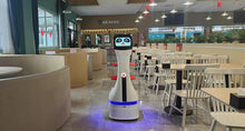 Load image into Gallery viewer, Panda restaurant food delivery robot by Alpha Robotics — Automatic food delivery
