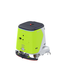 Load image into Gallery viewer, PUDU CC1 rear three-quarter view with steering handle folded down
