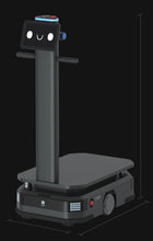 Load image into Gallery viewer, PUDU T300 upright delivery robot, close three-quarter view
