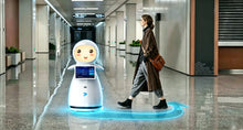 Load image into Gallery viewer, Snow AI reception robot — Autonomous avoidance
