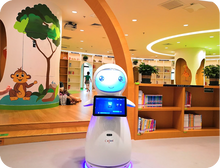 Load image into Gallery viewer, Snow AI reception robot — Play Center
