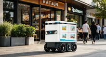 Load image into Gallery viewer, Speedybot Max multi-cabin delivery robot — Success Cases
