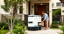 Load image into Gallery viewer, Speedybot Max-E unmanned delivery robot — Automatic Delivery Door
