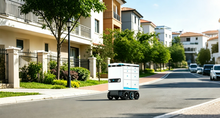 Load image into Gallery viewer, Speedybot Max-E unmanned delivery robot — Residence
