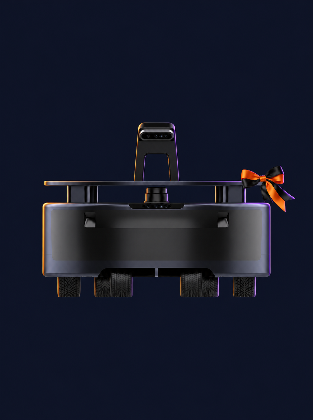 temi Platform with decorative Halloween styling. Costume not included.
