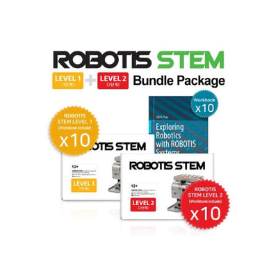 ROBOTIS STEM Level 1 & 2 Bundle Package