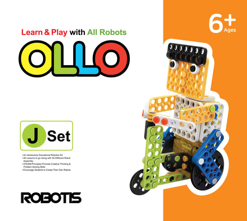 OLLO J1-J12 Kit Set: 12 lessons for Pre-K students-Useabot